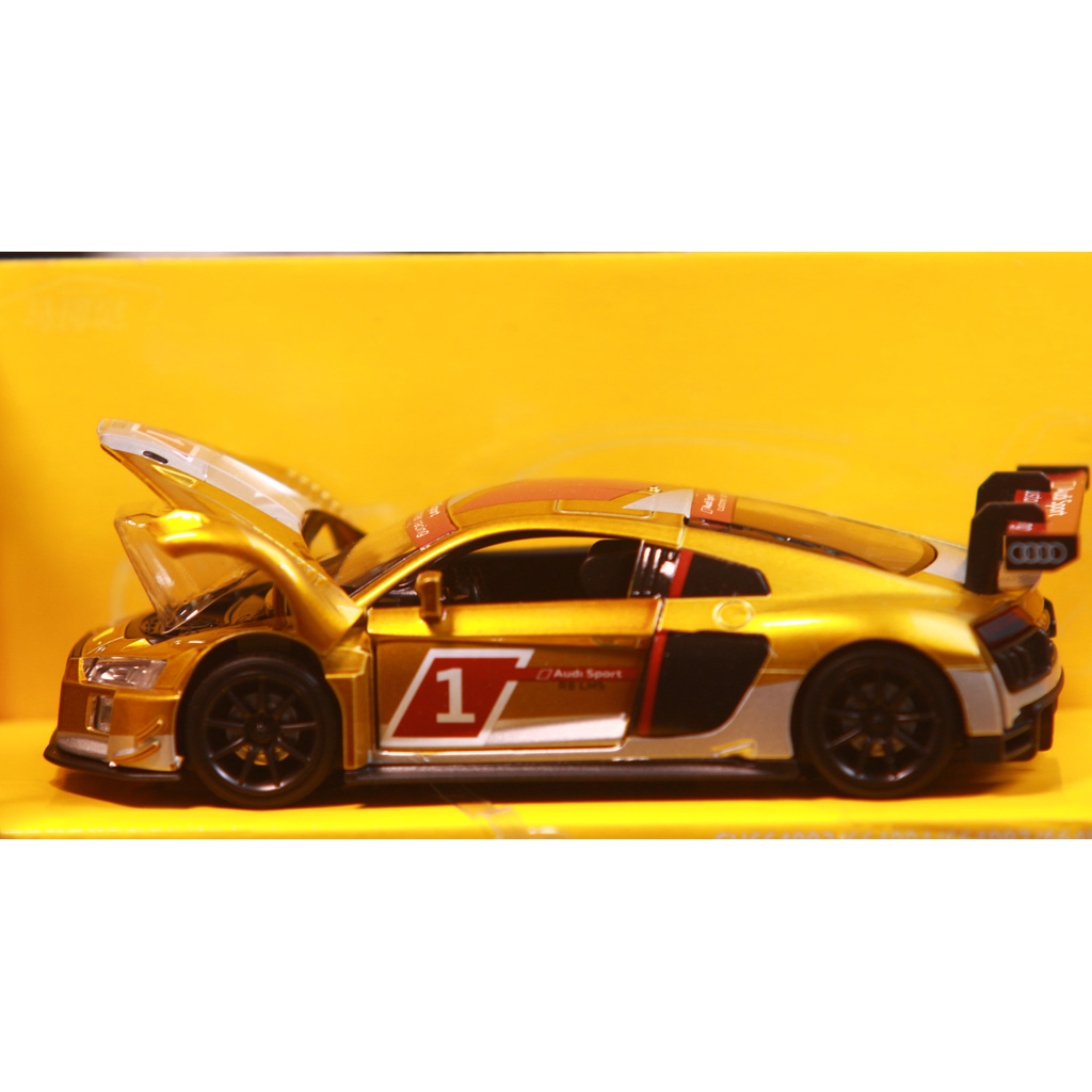 Xe mô hình, Xe hợp kim Audi R8 LMS cao cấp, tỷ lệ 1:32, quà tặng, trang trí, sưu tầm.