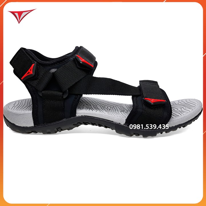 Giày sandal nam nữ quai chéo xuất khẩu , thời trang trẻ em và người lớn vt02 đen