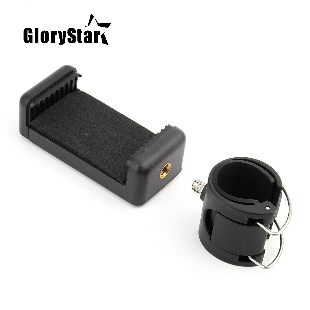Bộ Chuyển Đổi Kẹp Điện Thoại Di Động Gắn Giá Đỡ Điện Thoại Di Động Cho GoPro Hero 6 5 4 SJCAM Monopod Rod