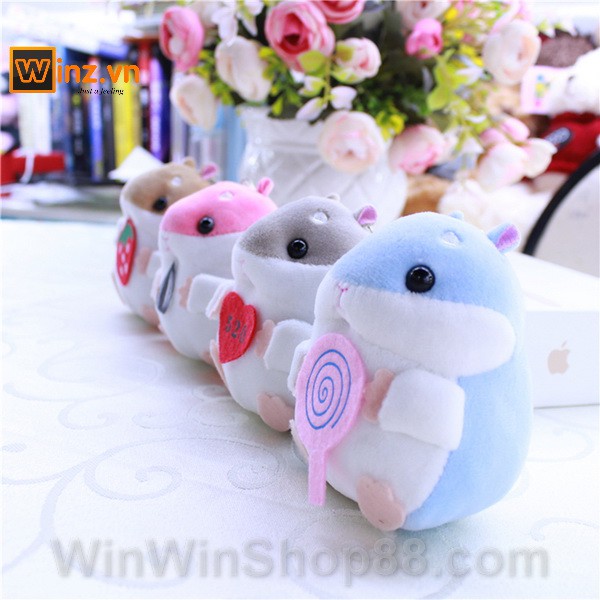 Móc khóa gấu bông Hamster V.2 - Winz.vn