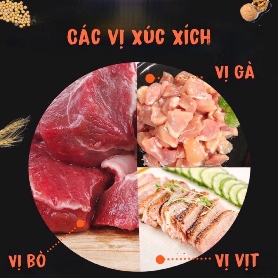 Xúc xích cho chó mèo hamster thú cưng thanh 15gr