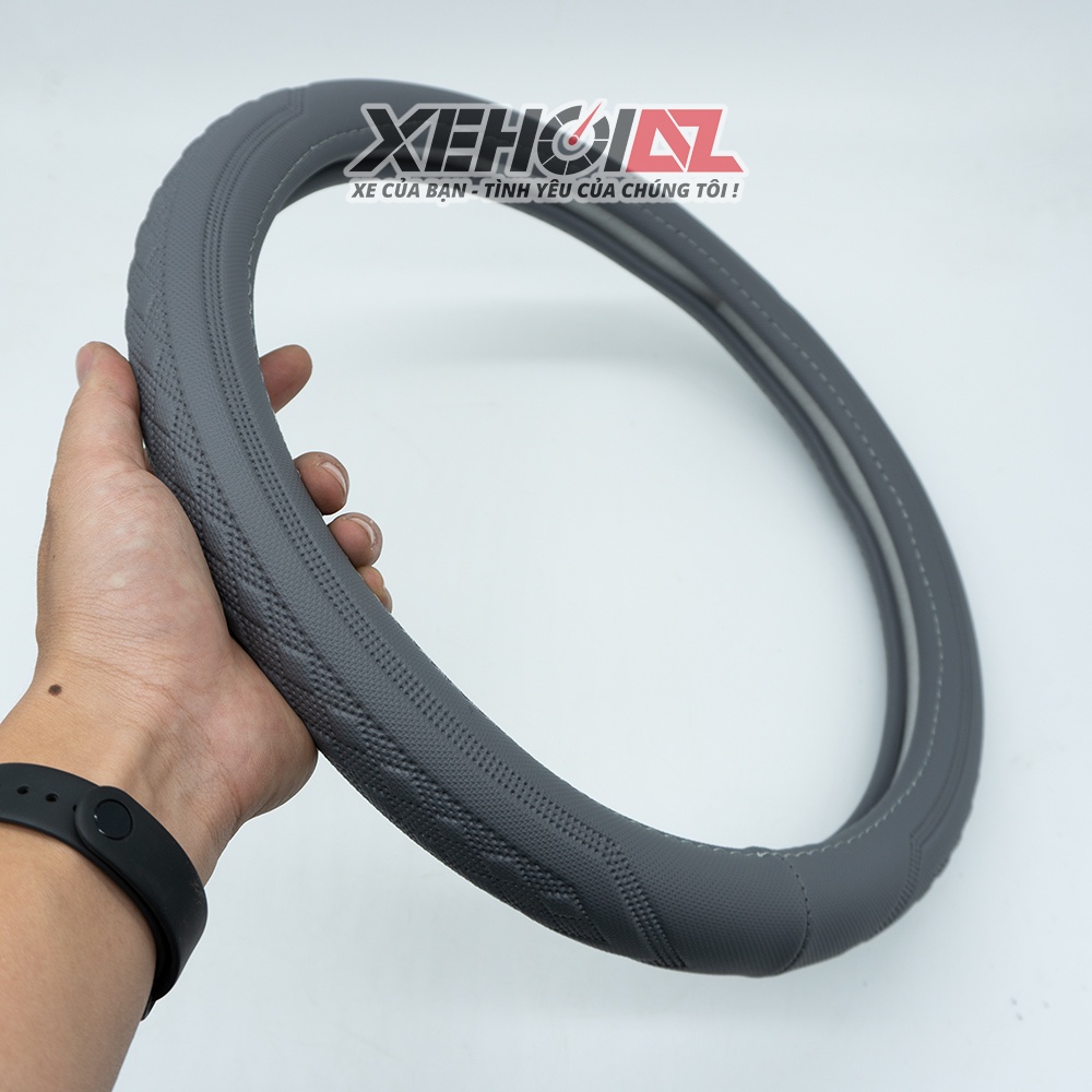 Bọc Vô Lăng Giá hấp dẫn- Chất Lượng - Size 37-38-Màu xám