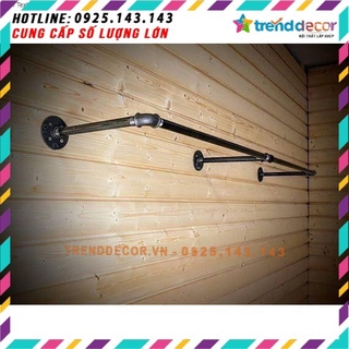 [ GIÁ SỐC ] Kệ ống nước lắp rắp treo quần áo - Kệ bắt tường JONYDECOR.vn