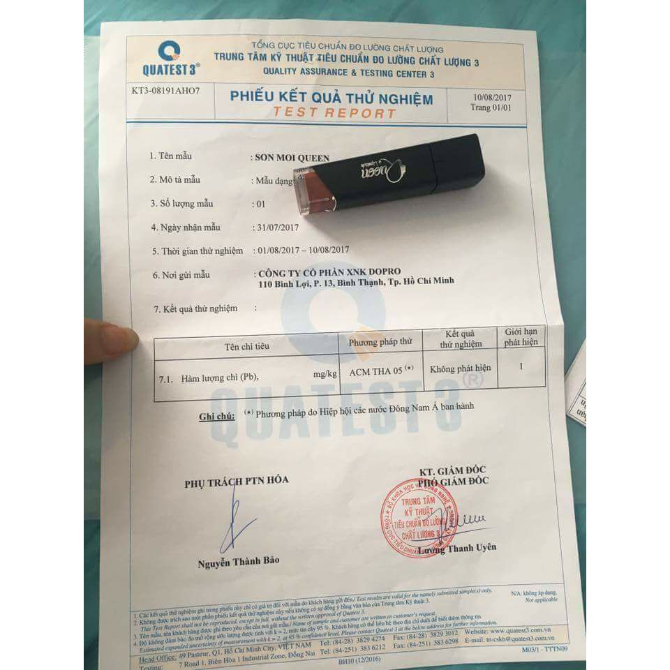 [CAM KẾT CHÍNH HÃNG] Son Queen ver3 Jamila | BigBuy360 - bigbuy360.vn