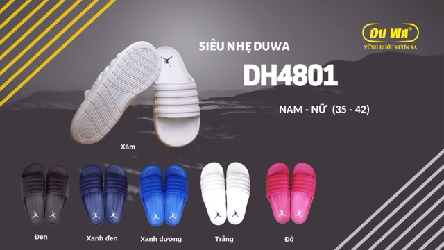 Dép siêu nhẹ nam nữ 4801