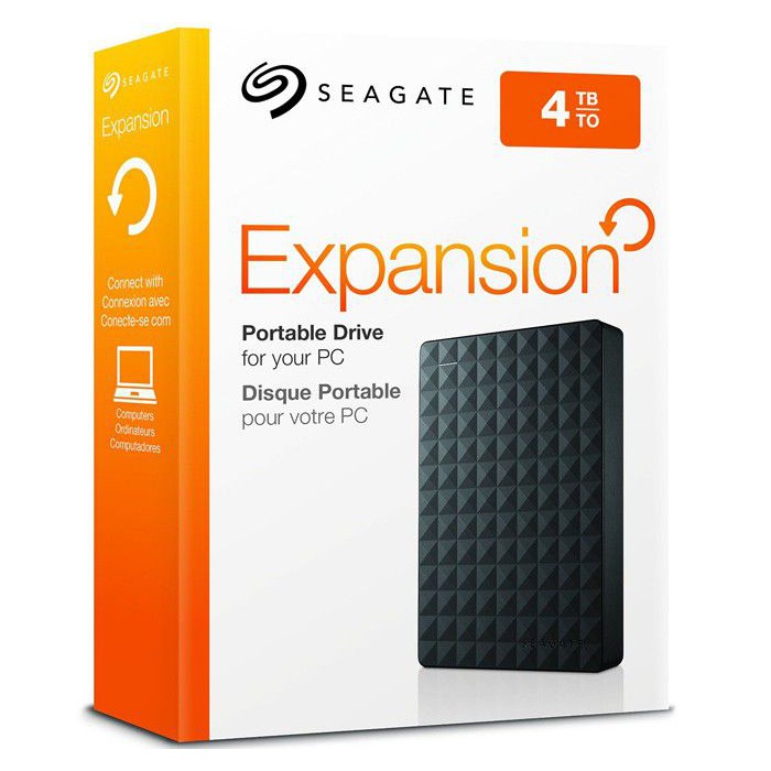 Ổ cứng di động Seagate Expansion, Toshiba Canvio 2.5" USB 3.0 Portable màu Đen 4TB