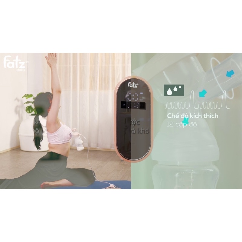 Máy hút sữa điện đôi Resonance 5 FATZBABY FB1180VN