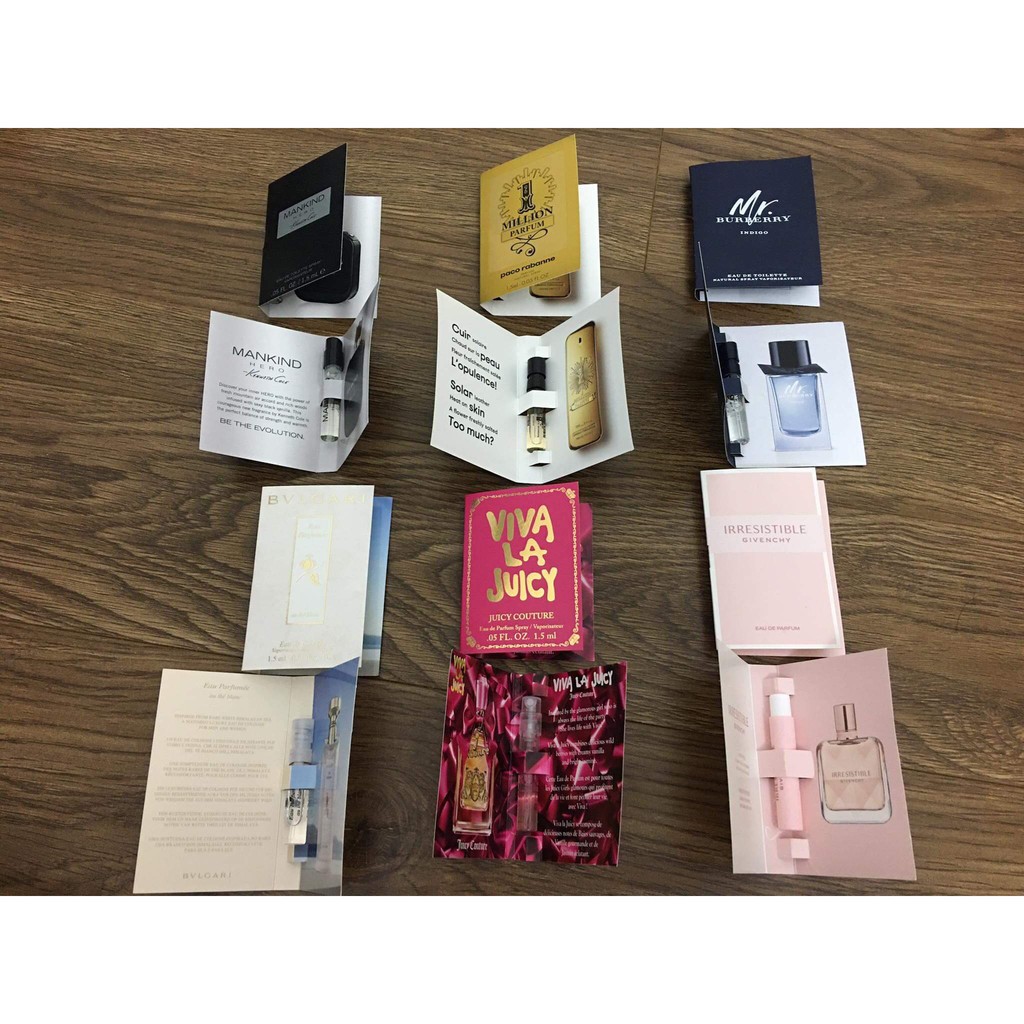 [SAMPLE SKINCARE MAKEUP - NƯỚC HOA] SAMPLE DÙNG THỬ DƯỠNG DA, MAKEUP CÁC HÃNG (YSL, KIEHL'S, CLINIQUE, SKII...)
