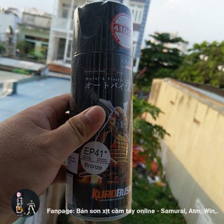 Sơn Màu Vàng Đồng đậm Samurai EP41 - Dòng Sơn Xe Máy, Oto Giá Rẻ, Độ Bền Cao