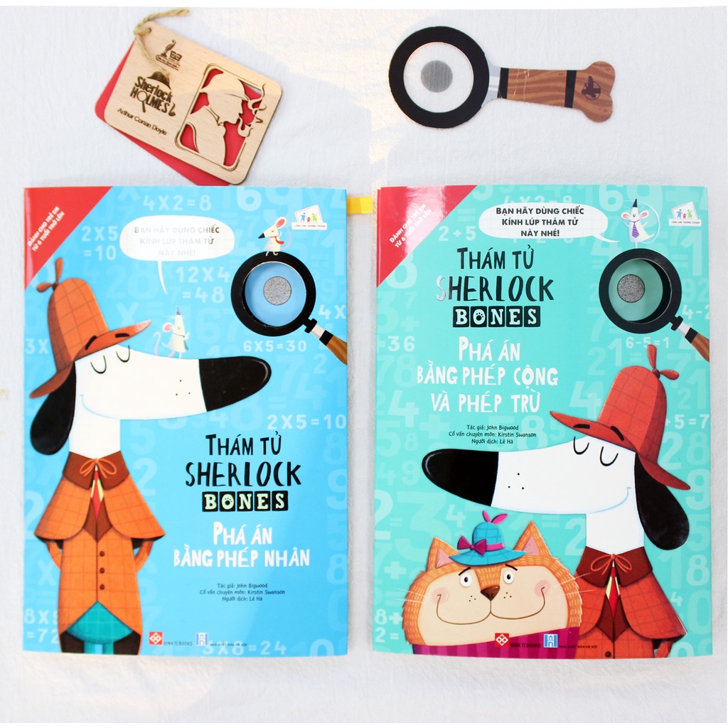 SÁCH - Thám tử Sherlock Bones ( 2 CUỐN )
