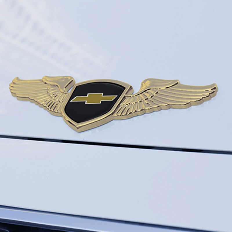 Miếng Dán Logo Kim Loại Cho Xe Chevrolet Aveo Cruze Malibu Trax