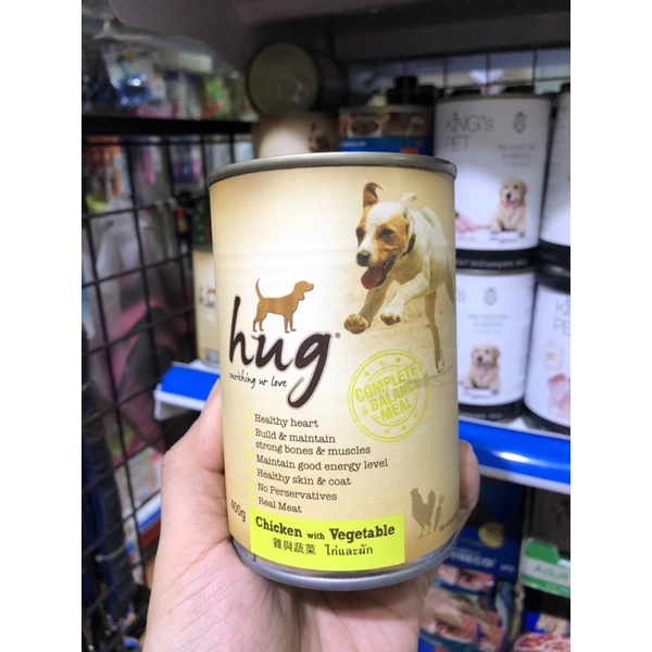 Pate Hug cho chó lon 400g