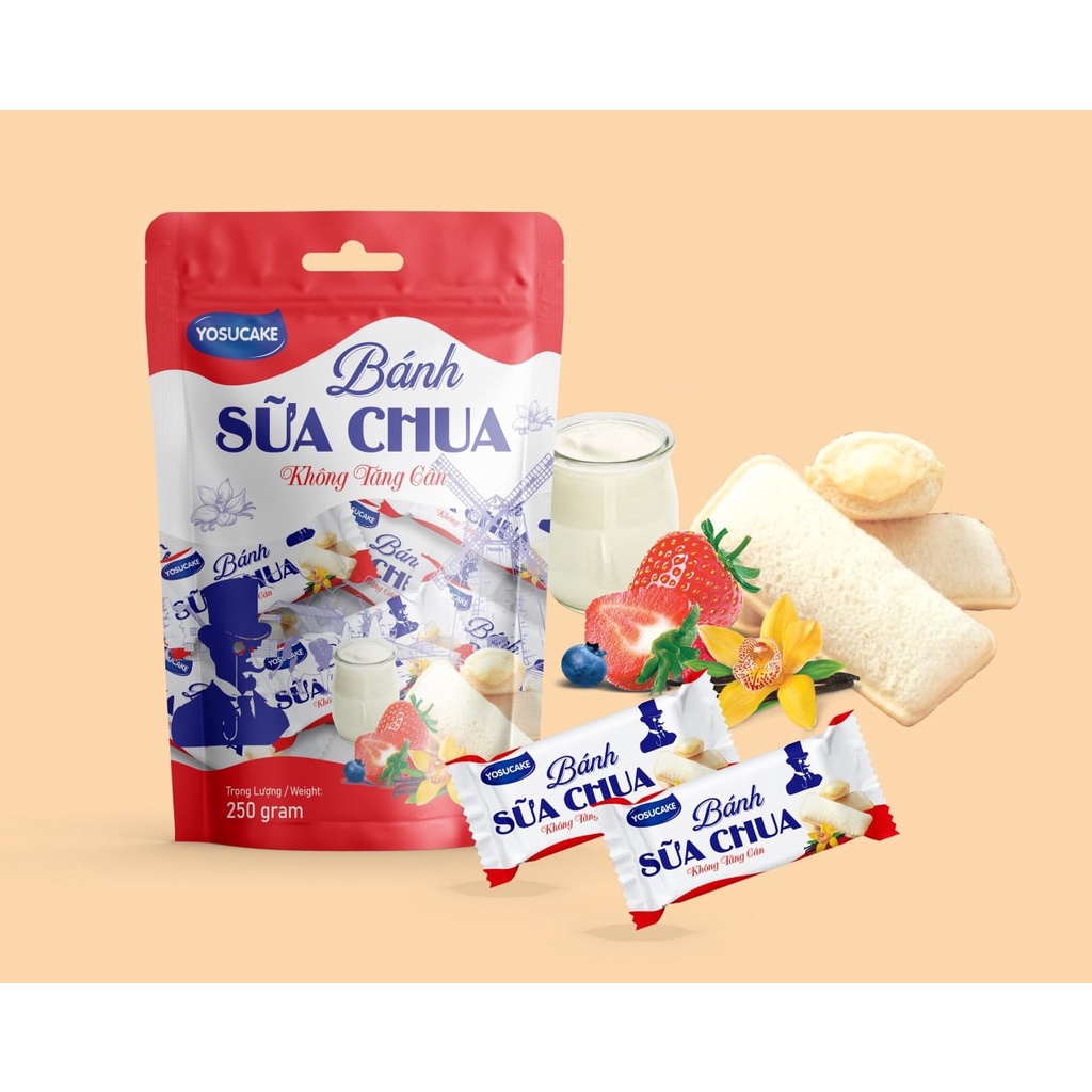 Bánh sữa chua hương dâu
