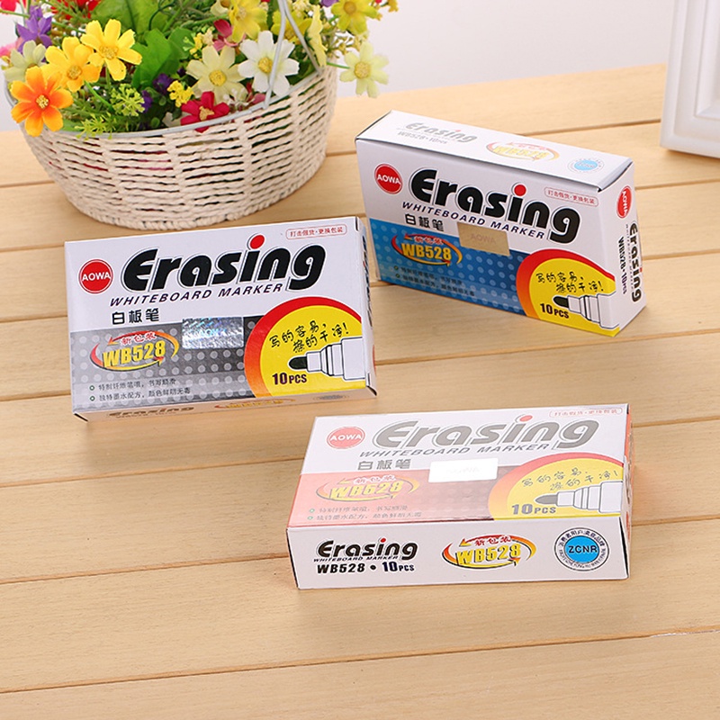 1 Bút Lông Viết Bảng Trắng Đen Đỏ Xanh Dương 3 Màu