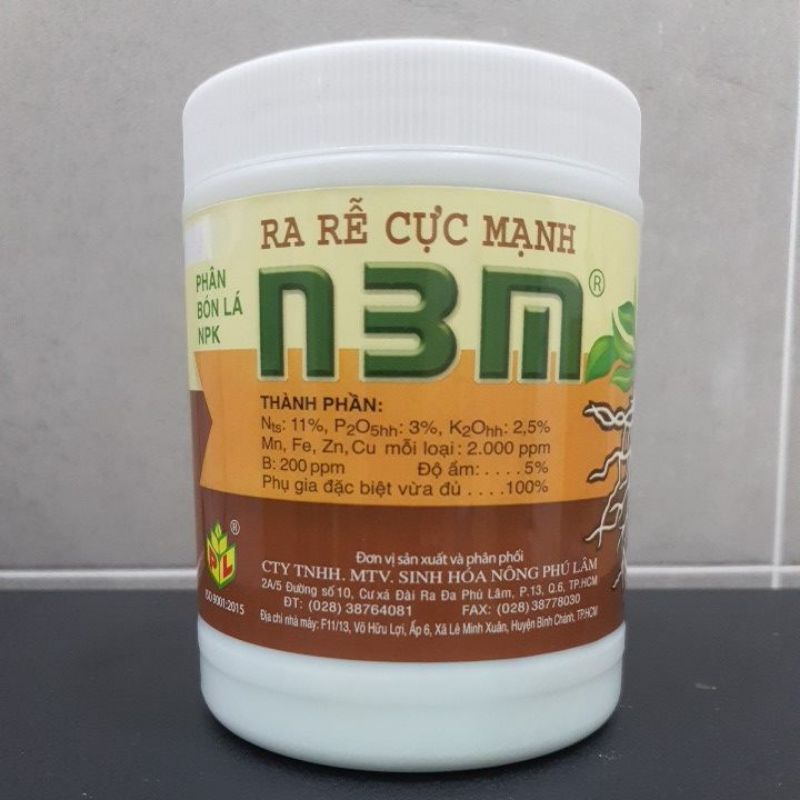 Phân bón kích rễ siêu mạnh cho cây trồng N3M (Hủ 500g)