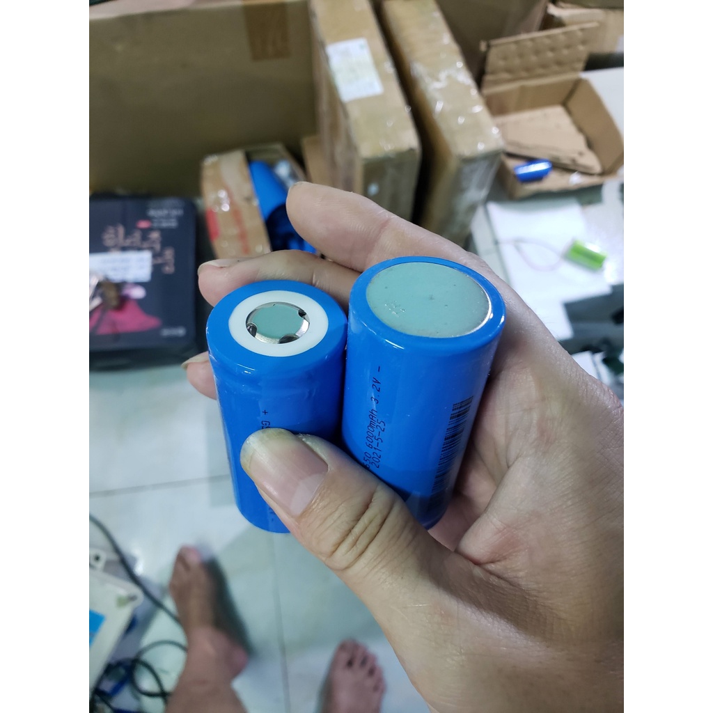 Pin lithium 32700 dung lượng 5600mah mới
