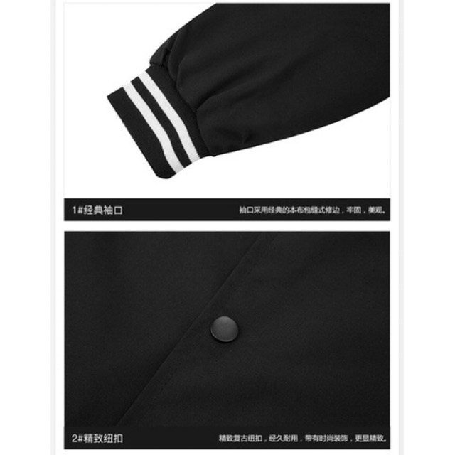 Áo khoác bomber  C101 Nelly Heybig form rộng dành cho nam và nữ 59