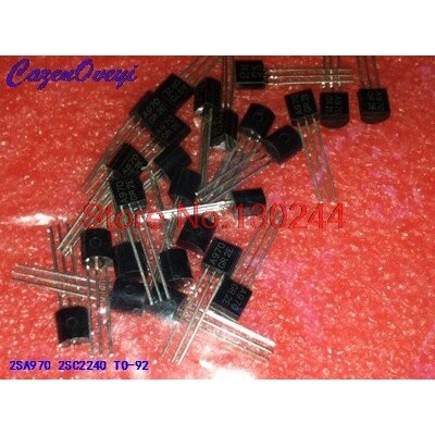 Set 50 Linh Kiện Bán Dẫn 2SA970 2SC2240 (25 Cái * A970 + 25PCS * C2240) TO-92