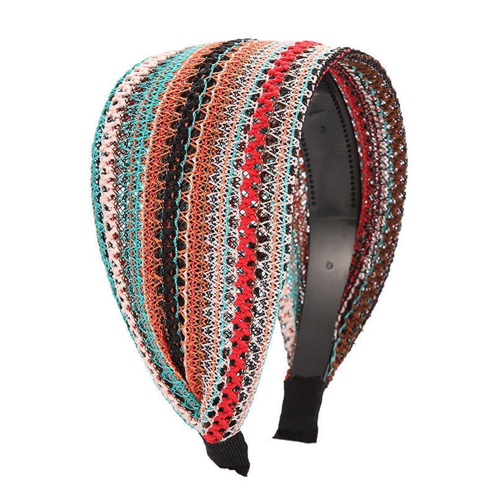 Băng Đô Cài Tóc Phối Lưới Thời Trang Mùa Hè Xinh Xắn Cho Nữ WMES15H