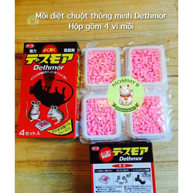 Thuốc diệt chuột Dethmor Nhật Bản