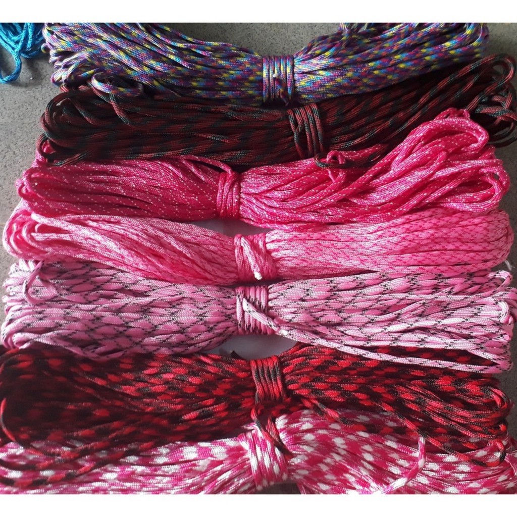 3mét DÂY PARACORD đan vòng tay 4MM 7 LÕI