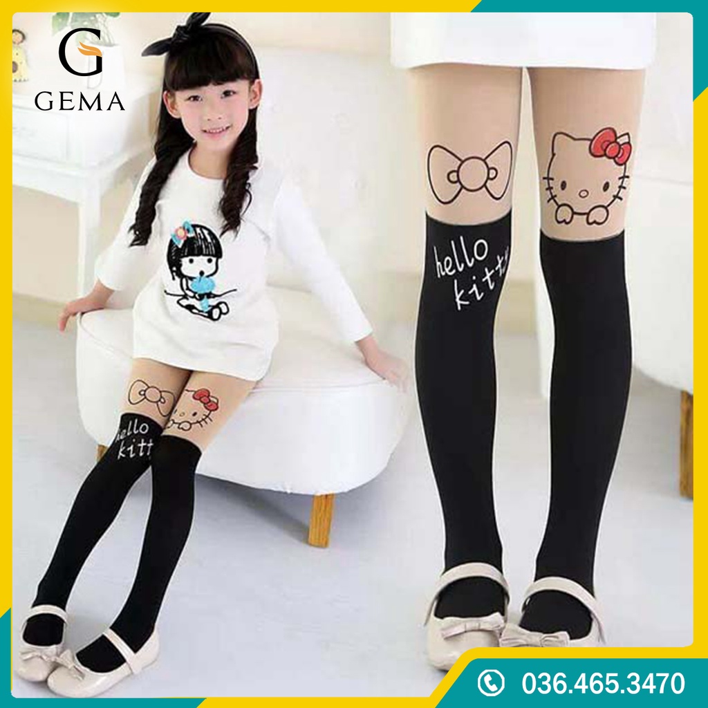 [Loại xịn] Quần Tất Giả Bốt Hình Thú Cưng Đáng Yêu Cho Bé Gái