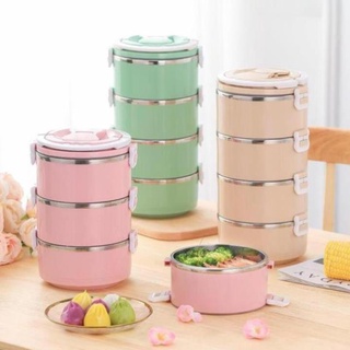 Cặp lồng cơm - Cà mên 4 tầng lúa mạch(4 TẦNG - LÚA MẠCH)
