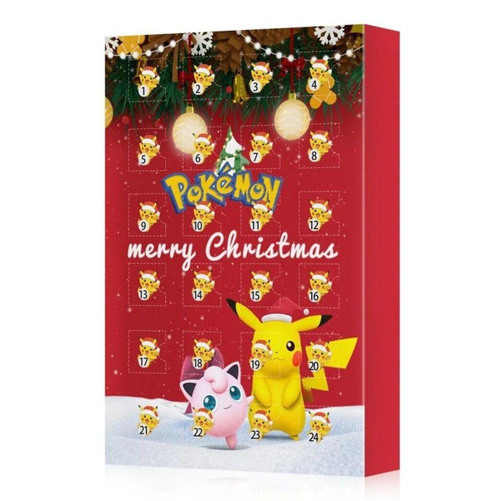 Set 24 mô hình đồ chơi MMULCK hình nhân vật Pokemon bằng nhựa PVC