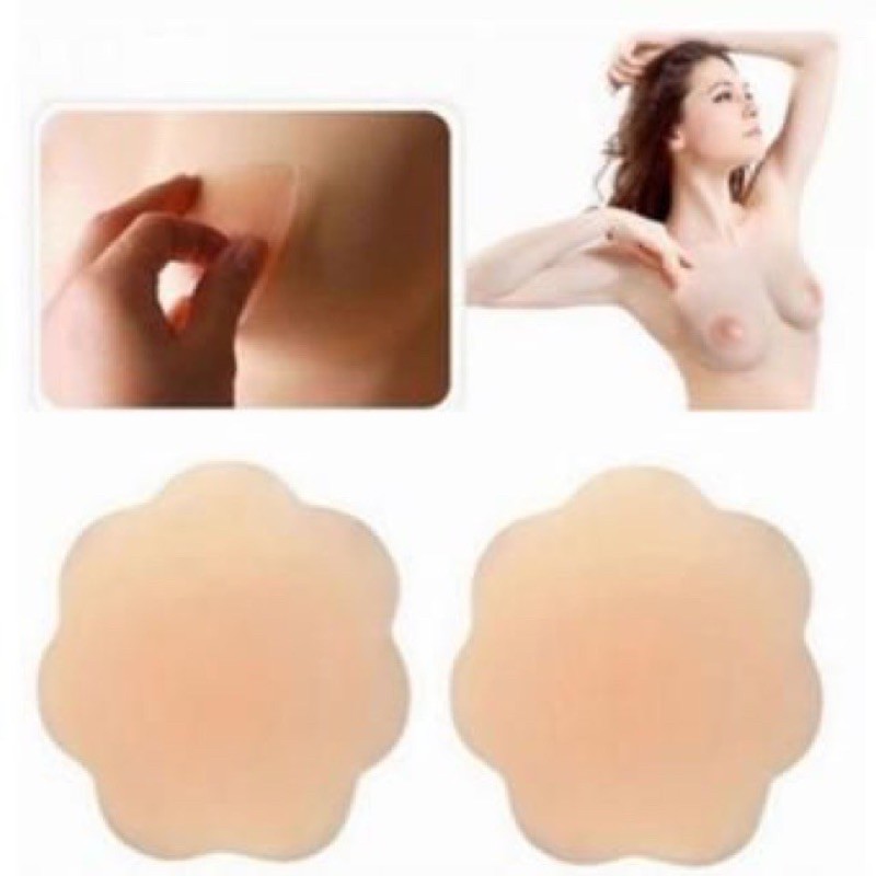 Hộp 2 Miếng Dán Nhũ Hoa Silicone (hộp đỏ)