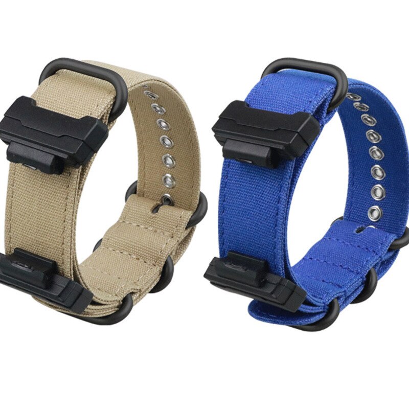 YIFILM Dây Đeo Nylon 4 Màu Thời Trang Chống Mồ Hôi Cho Đồng Hồ Casio G-Shock GA110 GA120 GD100 G8900 GW6900 GLS8900