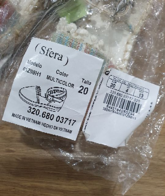 Sandal Sfera vintage bé gái