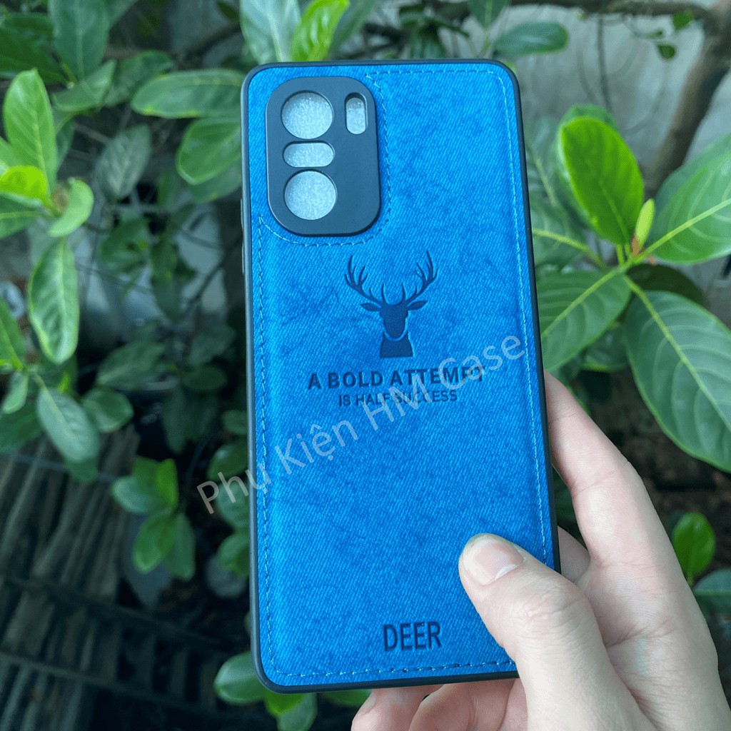 Ốp Lưng Xiaomi Poco F3 / Redmi K40 Gaming / Poco F3 GT / K40 Pro / Redmi K20  / Mi 8 Pro, Vải Deer, Hoạ tiết hươu cực đẹ