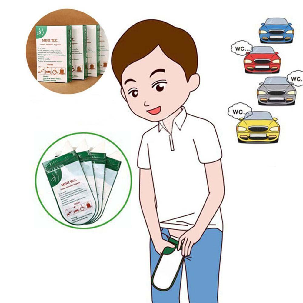 ELLSWORTH Túi Đi Tiểu Khẩn Cấp 700ml Sử Dụng Một Lần Tiện Lợi Cho Nam Và Nữ
