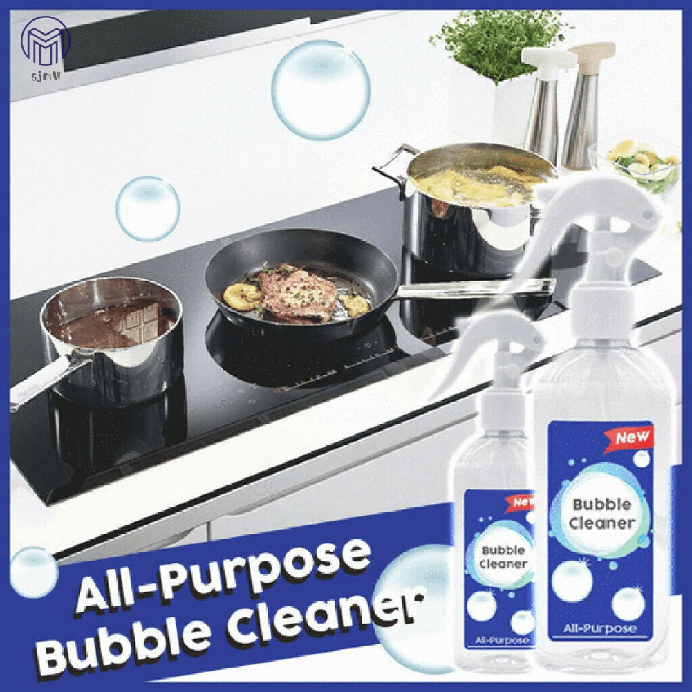 ☆SJMW☆ Kitchen Cleaner Multi-Purpose Foam Cleaner All-Purpose Bubble Cleaners Kitchen Accessories