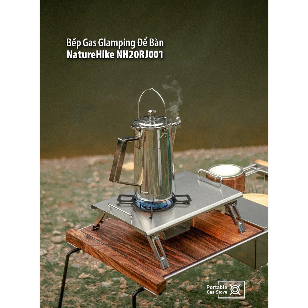 Bếp ga Glamping để bàn Naturehike NH20RJ001