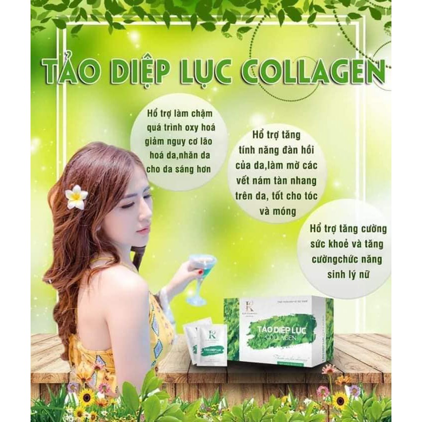 Diệp Lục Collagen - Bí Quyết Của Sắc Đẹp