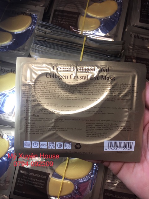 [Nội địa Trung]Mặt Nạ Mắt Collagen Crystal Eye Mask | BigBuy360 - bigbuy360.vn