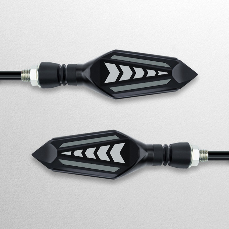 Set 2 Đèn Xi Nhan 12V 12V Ánh Sáng Vàng Hổ Phách Dành Cho Xe Mô Tô