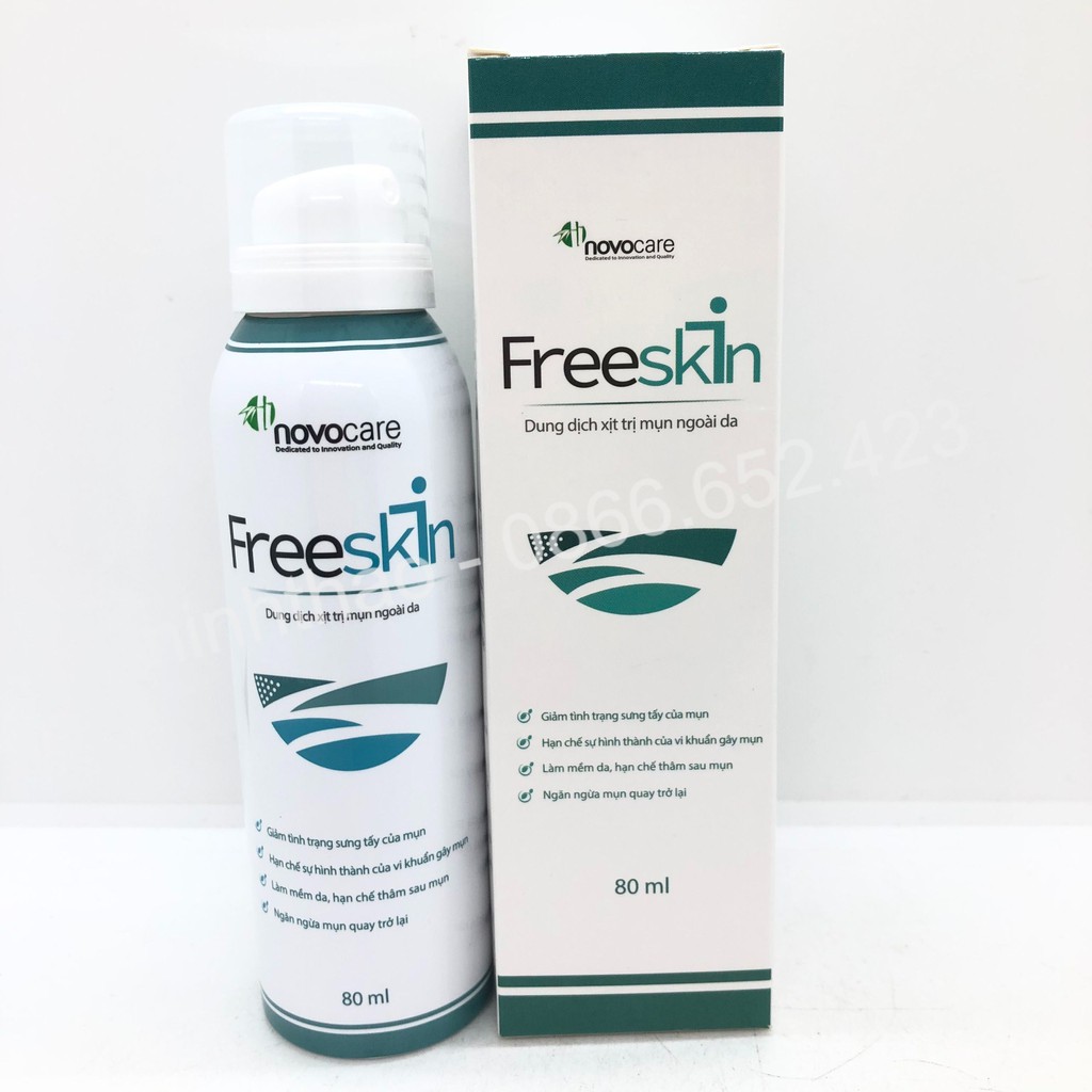 Dung Dịch Xịt Mụn Freeskin  80ml