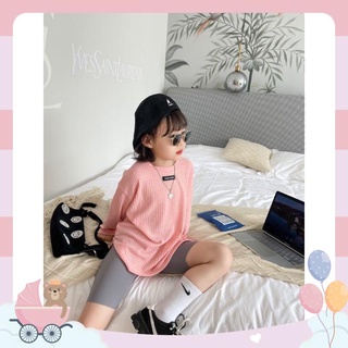 Quần legging lửng trơn bé gái Kanimi size 3-10 tuổi.