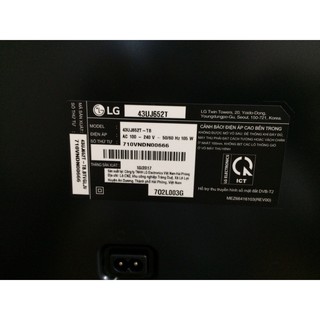 Smart Tivi LG 43UJ652T 43inch