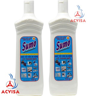 Combo 2 Chai Nước Tẩy Đa Năng Sumo 700Gr