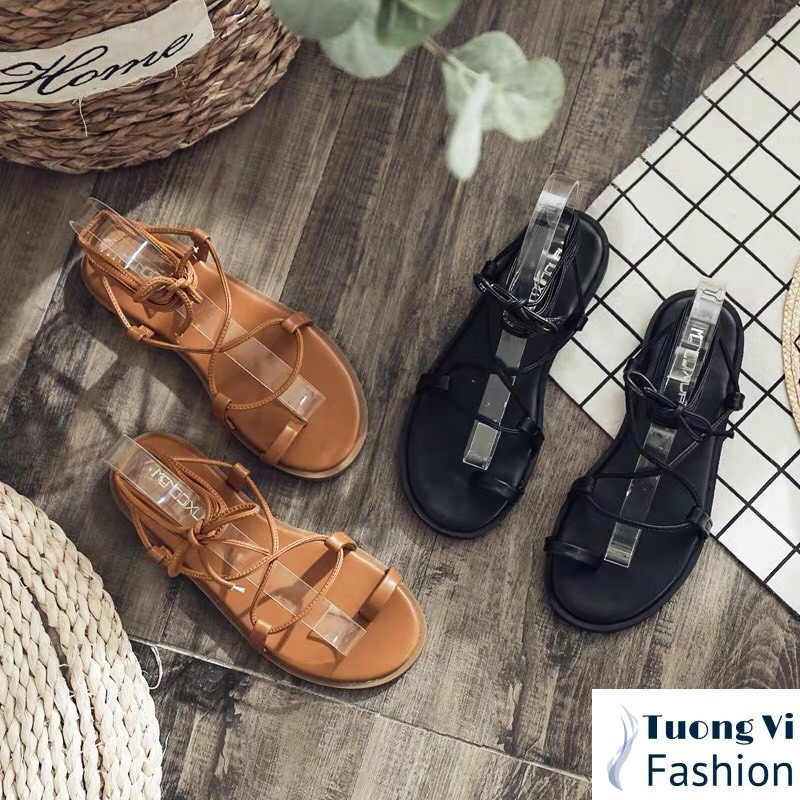 Giày sandal xỏ ngón chiến binh 5 nút mới SD0247 [Kho hàng sỉ Tường Vi]