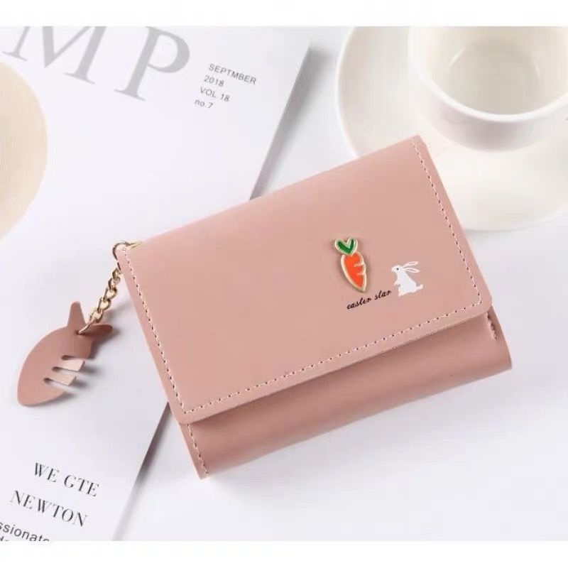 Mới Ví Ngắn Nữ 70% Tắt Đa Năng Ví Nhỏ Thời Trang Mini Phiên Bản Hàn Quốc Nữ Sinh Viên Tiền Xu Ví Đựng Thẻ Nữ