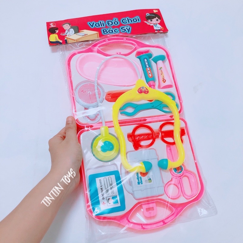 [HÀNG ĐẸP-Nhiều mẫu] Đồ chơi Vali Bác sĩ dễ thương cho bé