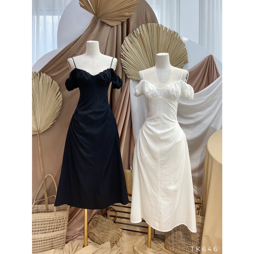 [BBSTORE'S] Đầm 2 Dây Trễ Vai -TK646 | BigBuy360 - bigbuy360.vn