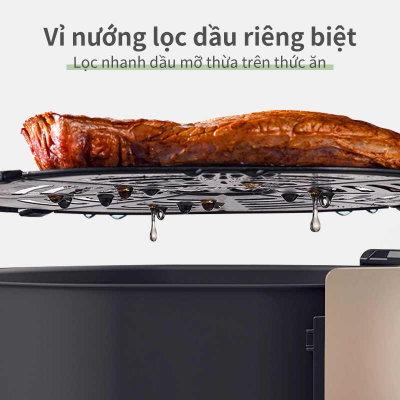 Nồi chiên không dầu Simplus Dung Tích Lớn 4L KQZG007 - Bảo Hành 1 Năm 1 Đổi 1