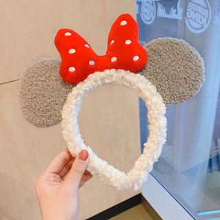 Cài tóc tai chuột Mini với nơ ( bờm tóc)