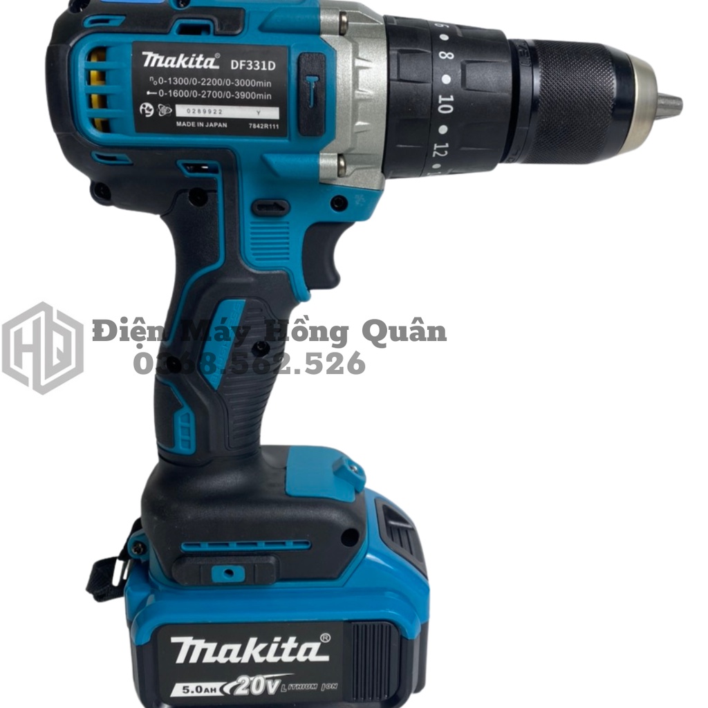 Máy khoan pin , máy bắn vít MAKITA, khoan pin không chổi than, máy khoan cầm tay
