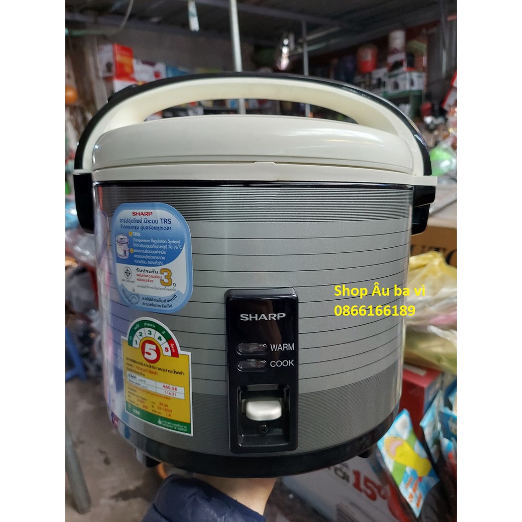 Nồi Cơm Điện Sharp Hàng Cao Cấp Thái Lan - thương hiệu này thì quá xịn sò các bác nha - cực bền - lõi nhôm rất an toàn | BigBuy360 - bigbuy360.vn